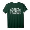 Es gibt mehr als 2 Geschlechter – Bewusstsein – Stolz Monat T-Shirt für LGBTQ+ Support & Vielfalt