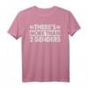 Es gibt mehr als 2 Geschlechter – Bewusstsein – Stolz Monat T-Shirt für LGBTQ+ Support & Vielfalt