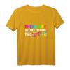 Ja, es gibt mehr als zwei Geschlechter Shirt - Inklusives T-Shirt für Männer, Frauen, LGBTQ+ & Freunde, perfektes Geschenk zum Muttertag, Vatertag, Valentinstag, Geburtstag & Weihnachten