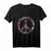 Hippie Gleichheit Peace Zeichen T-Shirt – Friedens- und Gerechtigkeitssymbol für Supporter der Friedensbewegung, Hippies & Harmonie-Liebhaber