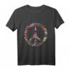 Hippie Gleichheit Peace Zeichen T-Shirt – Friedens- und Gerechtigkeitssymbol für Supporter der Friedensbewegung, Hippies & Harmonie-Liebhaber