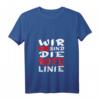 Wir Sind Die Rote Linie! Unisex Protest T-Shirt für Freiheit, Selbstbestimmung und gesellschaftlichen Wandel