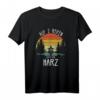 Herren Harz Motorrad T-Shirt mit Brockenbahn & Walpurgisnacht Motiv für Harzer Biker, Wanderer und Naturliebhaber