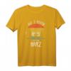 Herren Harz Motorrad T-Shirt mit Brockenbahn & Walpurgisnacht Motiv für Harzer Biker, Wanderer und Naturliebhaber