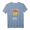 Herren Harz Motorrad T-Shirt mit Brockenbahn & Walpurgisnacht Motiv für Harzer Biker, Wanderer und Naturliebhaber