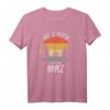 Herren Harz Motorrad T-Shirt mit Brockenbahn & Walpurgisnacht Motiv für Harzer Biker, Wanderer und Naturliebhaber