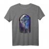Gothic Aesthetic Scherben und Rosen T-Shirt – Perfekt für Gothic Fans & Dark Mode Enthusiasten