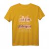 Hildegard Geburtstags T-Shirt - Lustiges Personalisiertes Frauen Shirt mit Spruch 'Und Gott schuf Hildegard' für Damen