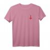 Umgedrehtes Kreuz Satan Luzifer Dämon Fun T-Shirt - Dezentes Gothic-Design für Metal- und Okkultismus-Fans
