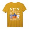 Lustiges Halloween Kostüm Geist mit Grabstein & Kürbis Spruch T-Shirt – Perfekt für Partys, Geschenke & Süßes oder Saures