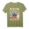 Lustiges Halloween Kostüm Geist mit Grabstein & Kürbis Spruch T-Shirt – Perfekt für Partys, Geschenke & Süßes oder Saures