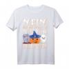 Lustiges Halloween Kostüm Geist mit Grabstein & Kürbis Spruch T-Shirt – Perfekt für Partys, Geschenke & Süßes oder Saures