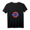 Damen London Souvenir T-Shirt mit 'Mind The Gap' - Stylish Underground Tube Design, Union Jack, Big Ben & London Icons