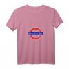 Damen London Souvenir T-Shirt mit 'Mind The Gap' - Stylish Underground Tube Design, Union Jack, Big Ben & London Icons