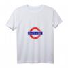 Damen London Souvenir T-Shirt mit 'Mind The Gap' - Stylish Underground Tube Design, Union Jack, Big Ben & London Icons
