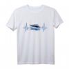 Boot EKG Kapitän Geschenk für Männer - Sportboot Fun Sprüche T-Shirt für Bootsbesitzer, Kapitäne & Matrosen zum Geburtstags- oder Vatertagsgeschenk
