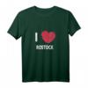 I Love Rostock - HapPanda T-Shirt für Rostock-Fans, Einwohner & Reisebegeisterte