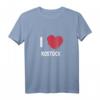 I Love Rostock - HapPanda T-Shirt für Rostock-Fans, Einwohner & Reisebegeisterte