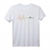 Herzschlag Herzfrequenz Herzlinie Paddelboot Kajak T-Shirt – Perfektes Geschenk für Kanufahrer, Kajakfahrer & Wassersportliebhaber