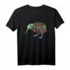 Bunter Kiwi Vogel T-Shirt – Geschenkidee für Neuseeland Fans, Tierliebhaber & Naturfreunde