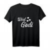 Wöd Godi Tante - Beste Tante Der Welt Patentante T-Shirt mit österreichischem Dialekt, perfekt für Geburtstag, Weihnachten, Kommunion, Taufe & Firmung