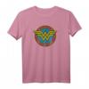 HapPanda Vintage Emblem T-Shirt – Offiziell lizenzierte DC Comics Kleidung für Fans & Geburtstagsfeiern