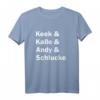 40Geburtstag Charakter T-Shirt – Humorvolles Geschenk für Filmfans und Comedy-Liebhaber