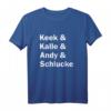 40Geburtstag Charakter T-Shirt – Humorvolles Geschenk für Filmfans und Comedy-Liebhaber