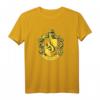 Harry Potter Hufflepuff Crest T-Shirt - Offiziell lizenzierte Fanbekleidung für Erwachsene, Kinder & Damen