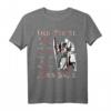 Der Teufel hat mich gesehen - Tempelritter T-Shirt mit christlichem Humor, Kreuzritter Motiv und Glaubensspruch