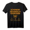 Schonend behandeln 80 - Lustiges T-Shirt zum 80. Geburtstag für Senioren und Geburtstagsfeiern