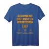 Schonend behandeln 80 - Lustiges T-Shirt zum 80. Geburtstag für Senioren und Geburtstagsfeiern