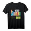 The Periodic Table of Star Wars T-Shirt - Offizielles Merchandise für Fans, Science und Weltraum Begeisterte