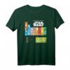 The Periodic Table of Star Wars T-Shirt - Offizielles Merchandise für Fans, Science und Weltraum Begeisterte