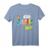 The Periodic Table of Star Wars T-Shirt - Offizielles Merchandise für Fans, Science und Weltraum Begeisterte