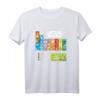The Periodic Table of Star Wars T-Shirt - Offizielles Merchandise für Fans, Science und Weltraum Begeisterte