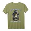 Lustiges Pinguin Kaffee T-Shirt - Für Morgenmuffel, Langschläfer & Sarkastik-Fans als originelles Geschenkidee