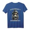 Lustiges Pinguin Kaffee T-Shirt - Für Morgenmuffel, Langschläfer & Sarkastik-Fans als originelles Geschenkidee