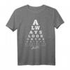 Monty Python Offizielles Bright Side Eye Test T-Shirt - Satire Comedy Humor Lizenziertes Merchandise