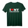 Ich Liebe Meine Freundin Herz T-Shirt - Perfektes Geschenk für Valentinstag, Geburtstag & Jubiläum für Paare
