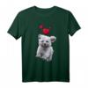 Shirt mit Malteser Hund und Herz - Lustiges Hundemotiv T-Shirt für Hundeliebhaber, Hundemamas & Papas, perfekt zum Gassi gehen