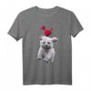 Shirt mit Malteser Hund und Herz - Lustiges Hundemotiv T-Shirt für Hundeliebhaber, Hundemamas & Papas, perfekt zum Gassi gehen