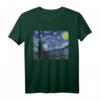 Sternenklare Nacht von Vincent van Gogh - Berühmtes Kunstwerk T-Shirt für Kunstliebhaber, Studenten & Lehrer