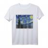 Sternenklare Nacht von Vincent van Gogh - Berühmtes Kunstwerk T-Shirt für Kunstliebhaber, Studenten & Lehrer