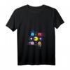 Damen PAC-MAN T-Shirt mit V-Ausschnitt - Offizielles Retro Gaming Merchandise, Perfekt für Fans und Nostalgiker