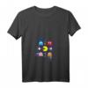 Damen PAC-MAN T-Shirt mit V-Ausschnitt - Offizielles Retro Gaming Merchandise, Perfekt für Fans und Nostalgiker