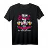 Team Braut Frauen JGA T-Shirt mit Spruch - Lustiges Polterabend Outfit für Junggesellinnenabschied & Hochzeitsparty