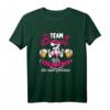 Team Braut Frauen JGA T-Shirt mit Spruch - Lustiges Polterabend Outfit für Junggesellinnenabschied & Hochzeitsparty