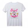 Team Braut Frauen JGA T-Shirt mit Spruch - Lustiges Polterabend Outfit für Junggesellinnenabschied & Hochzeitsparty