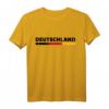 Deutschland Flagge T-Shirt in Schwarz-Rot-Gold für Fans und Freunde – Klassisch geschnitten, doppelt genähter Saum